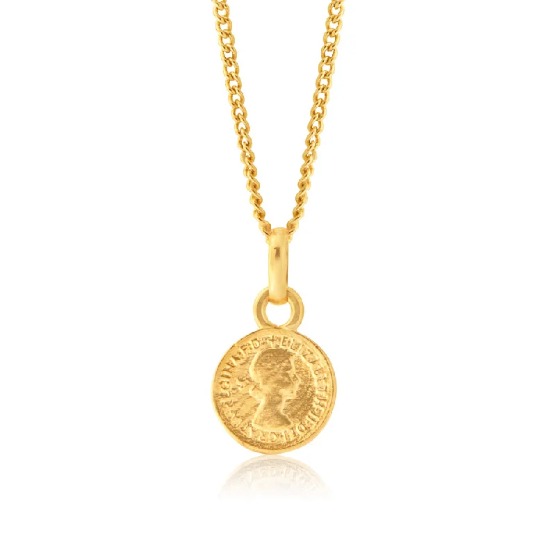 9ct Yellow Gold Sovereign Coin Pendant