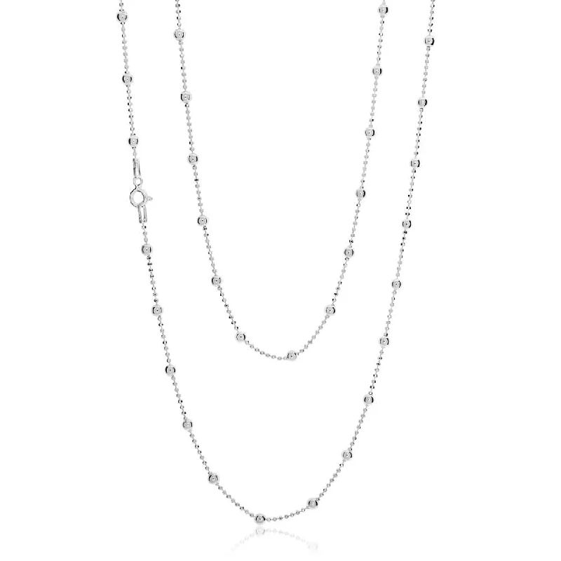 Sterling Silver 80cm Ball Chain