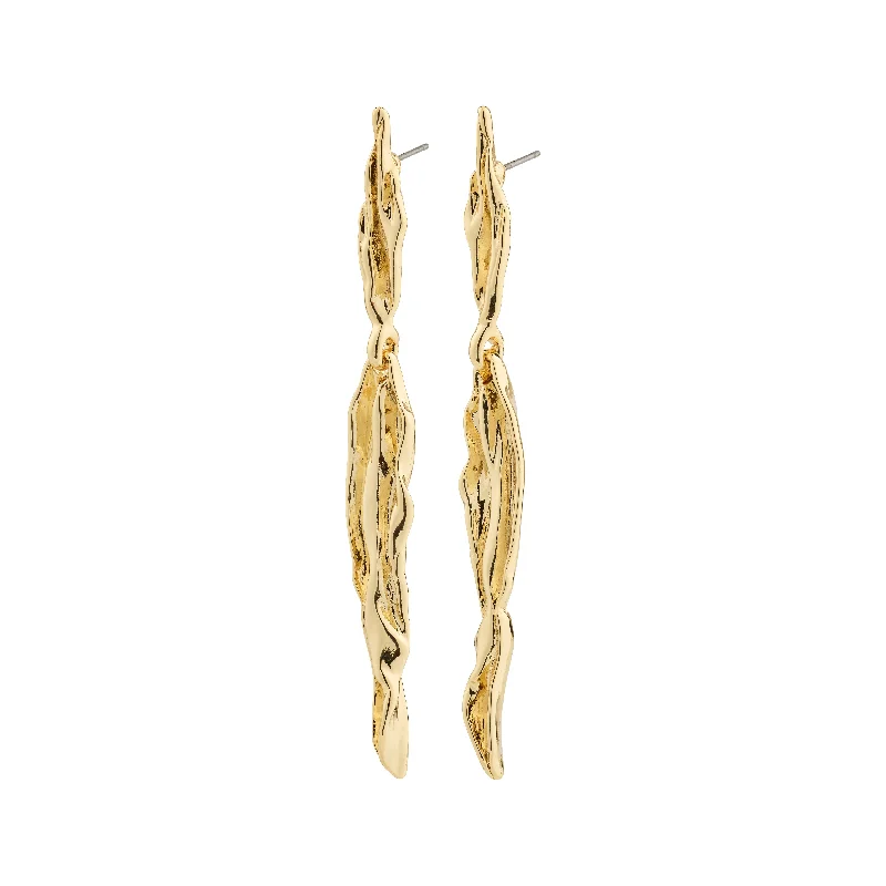 FEEL earrings gold-plated