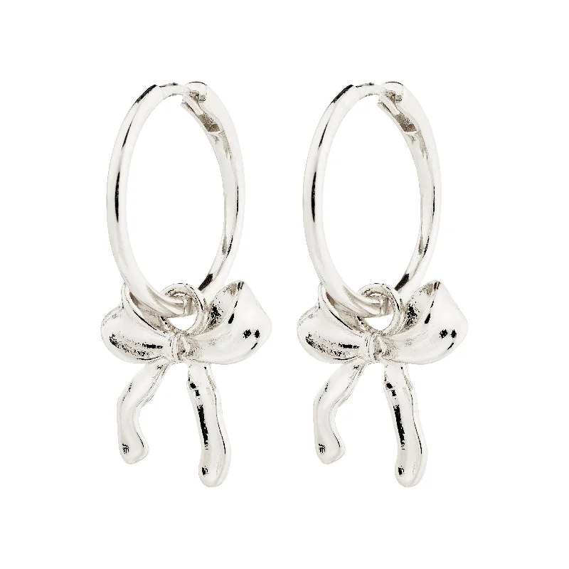 CASSIAN hoop earrings silver-plated