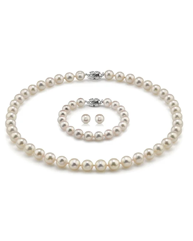 7.5-8.0mm Hanadama Pearl Set