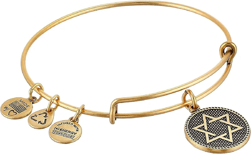 ALEX AND ANI Star of David III Bracelet