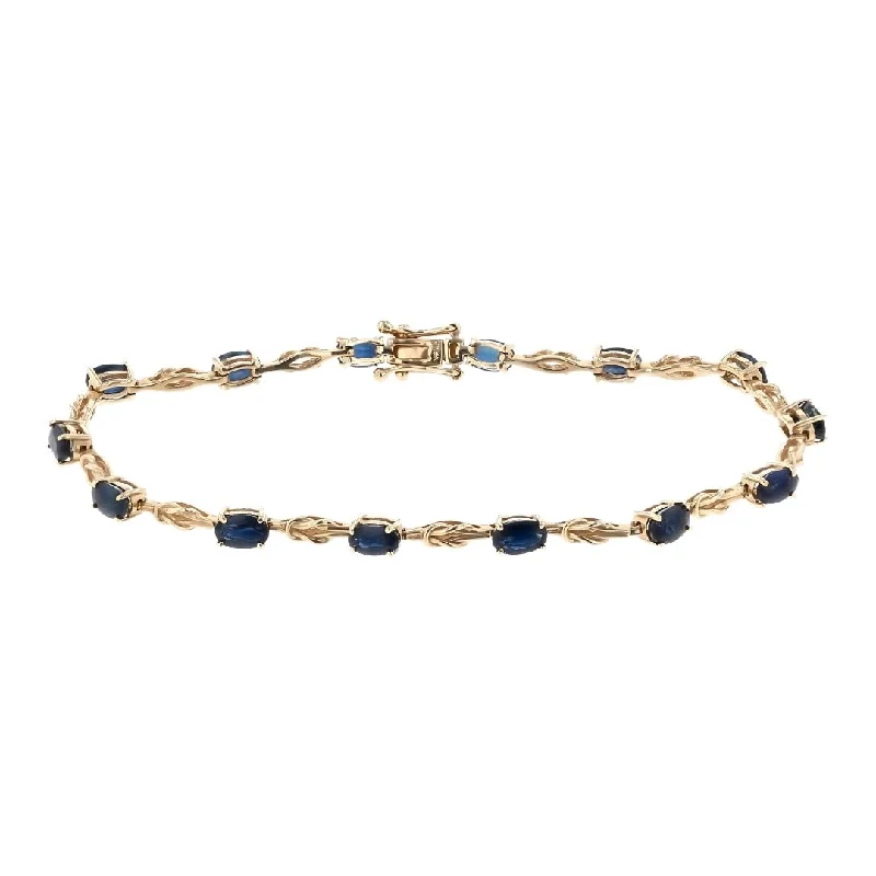 Blue Sapphire Bracelet (Blue Sapphire 5 cts.)