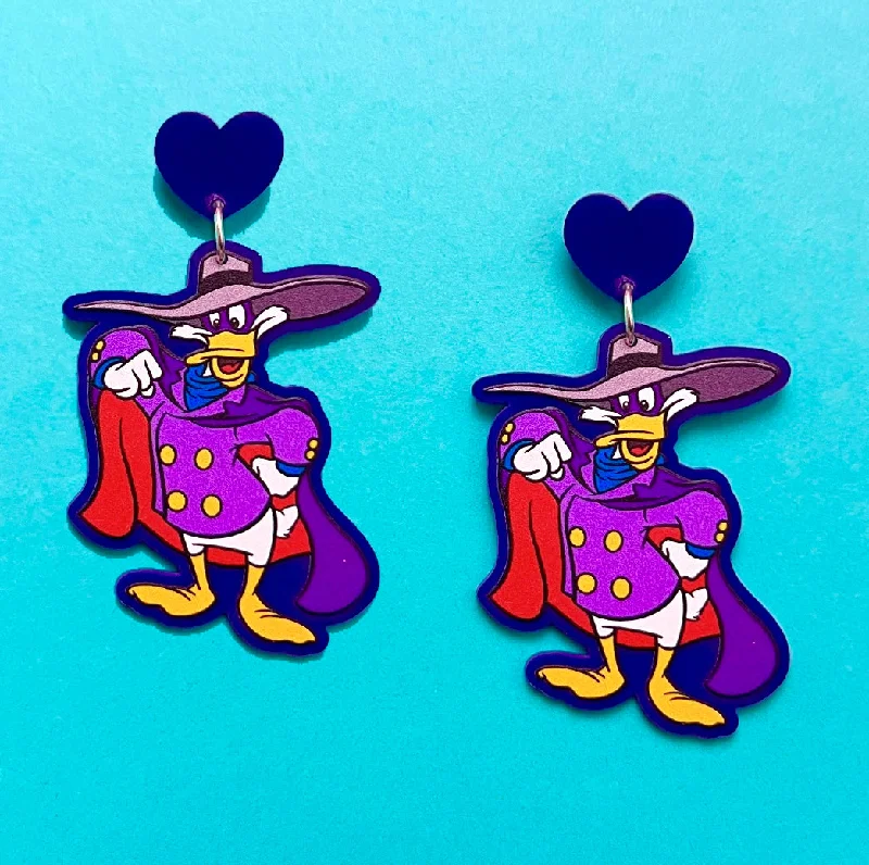 Darkwing Drop Earrings