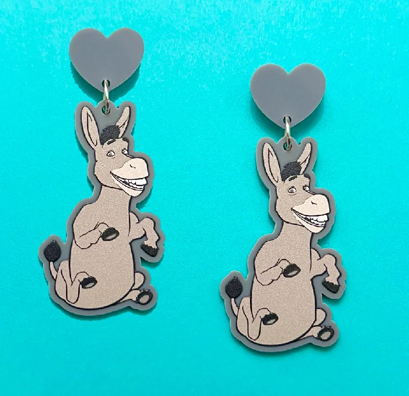 Donkey Drop Earrings