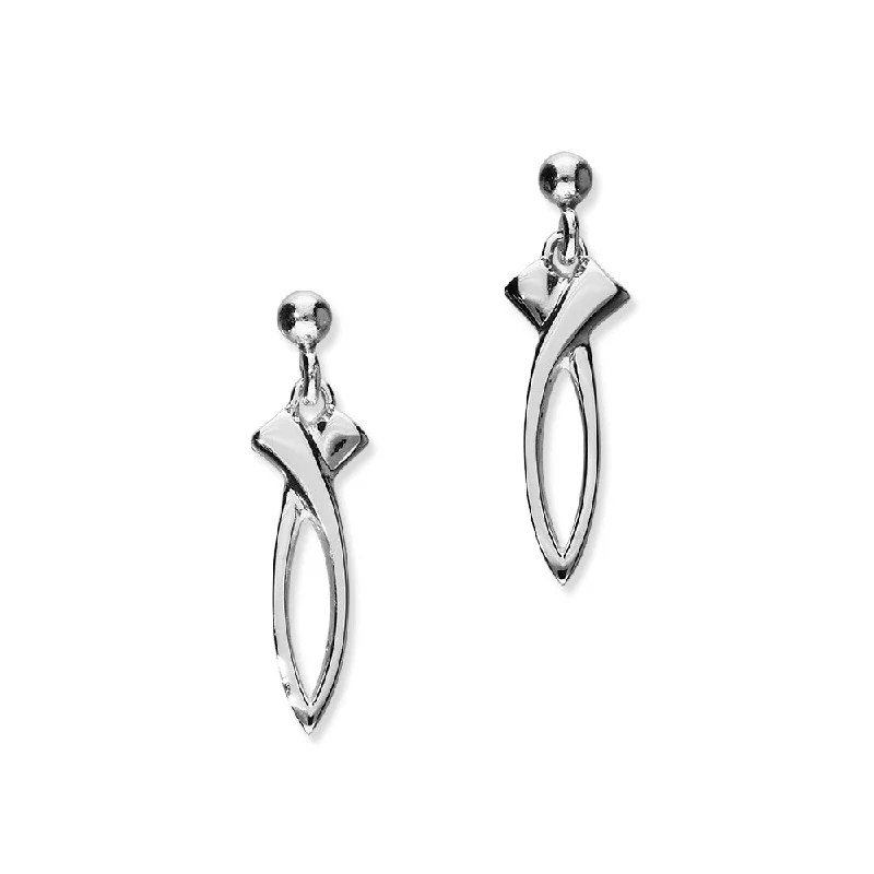 Flourish Silver Earrings E1653