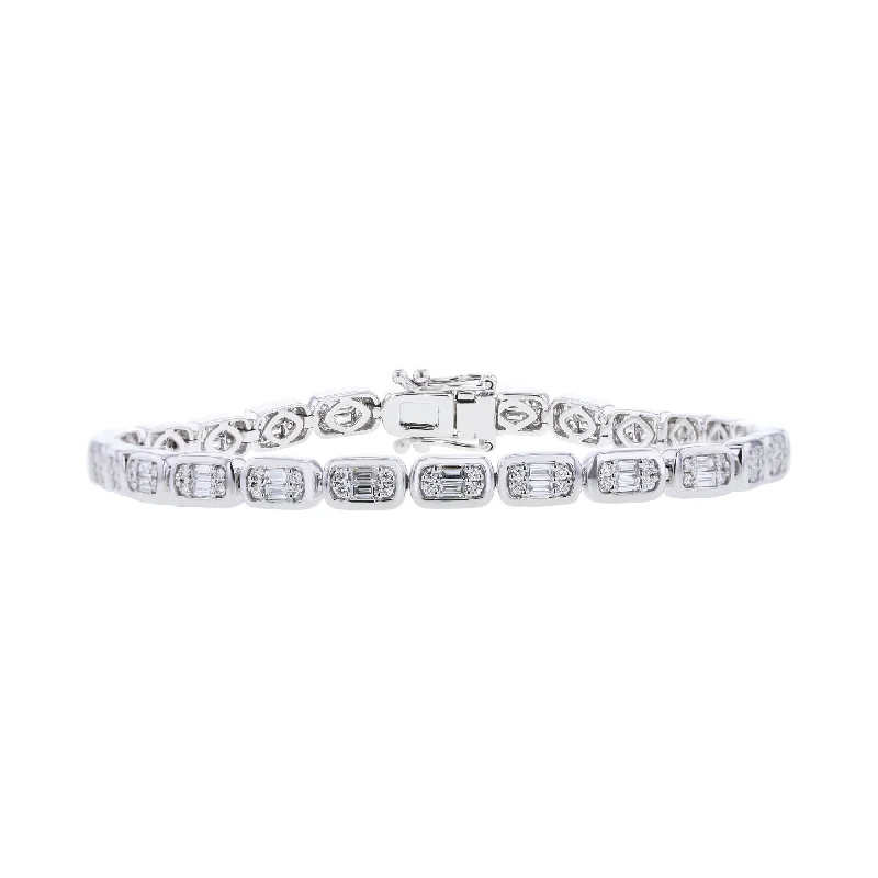 Jacques Bezel Diamond Bracelet