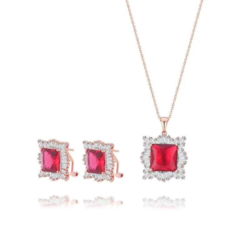 July Ruby Set