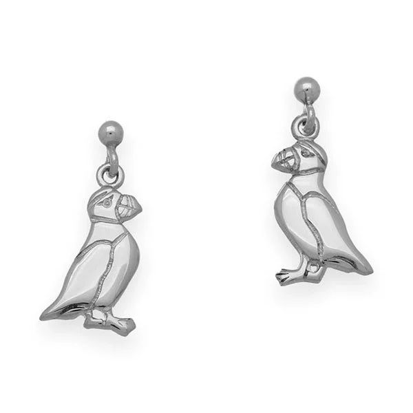 Nature In Flight Silver Earrings E101