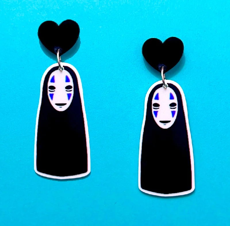 No Face Drop Earrings