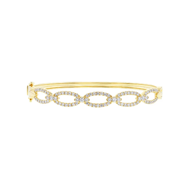 Perfectly Pave Diamond Bangle Bracelet