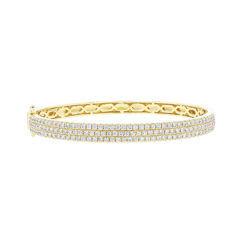 Pia Pave Diamond Bangle Bracelet