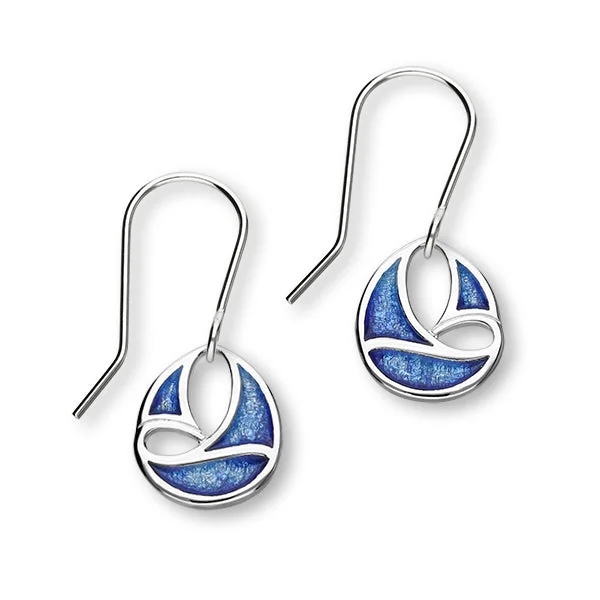 Sail Away Silver Earrings EE475