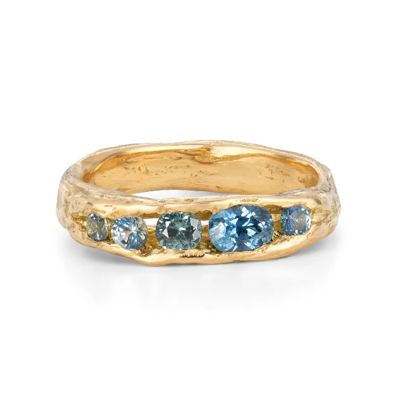 Sapphire Fjord Ring