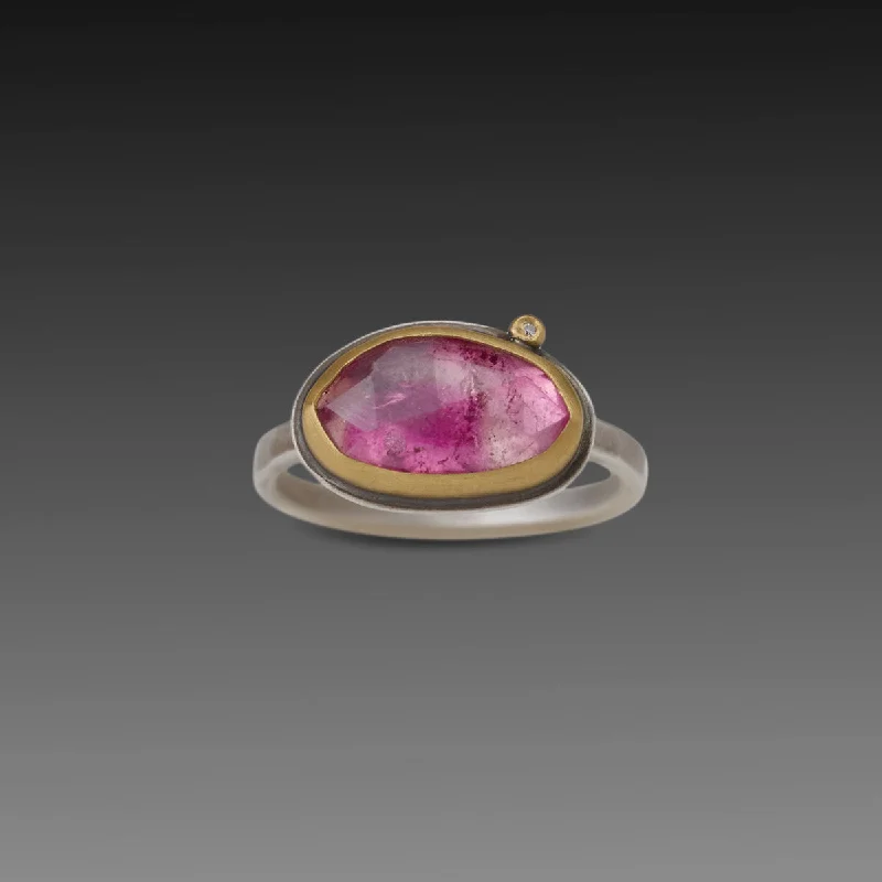 Pink Tourmaline Ring