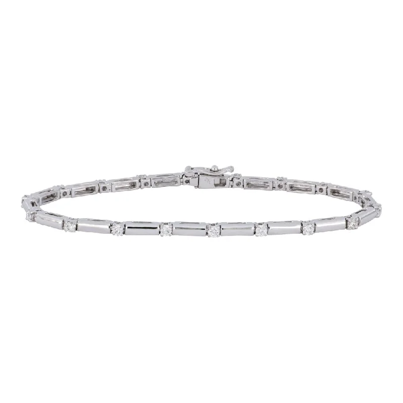 White Diamond Bracelet (White Diamond 0.98 cts.)