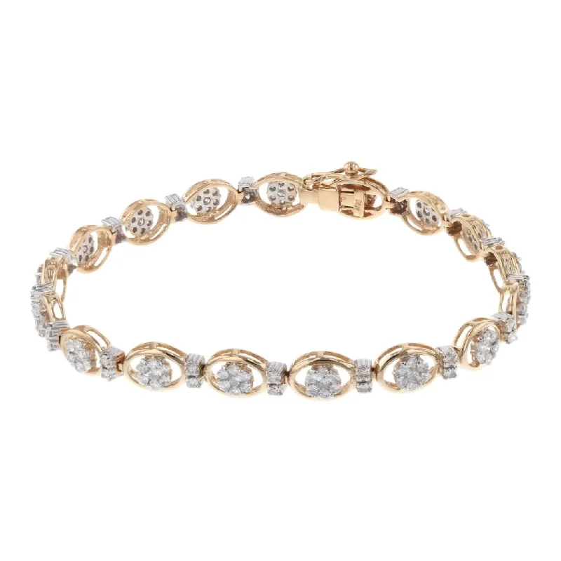 White Diamond Bracelet (White Diamond 2.44 cts.)