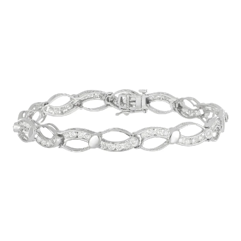 White Diamond Bracelet (White Diamond 3.22 cts.)