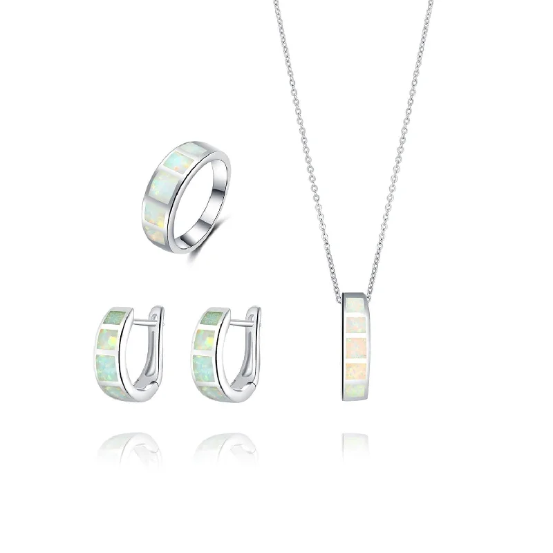 White Opal Set