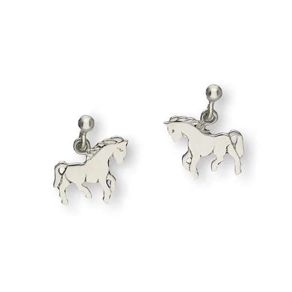 Wildlife Silver Earrings E131