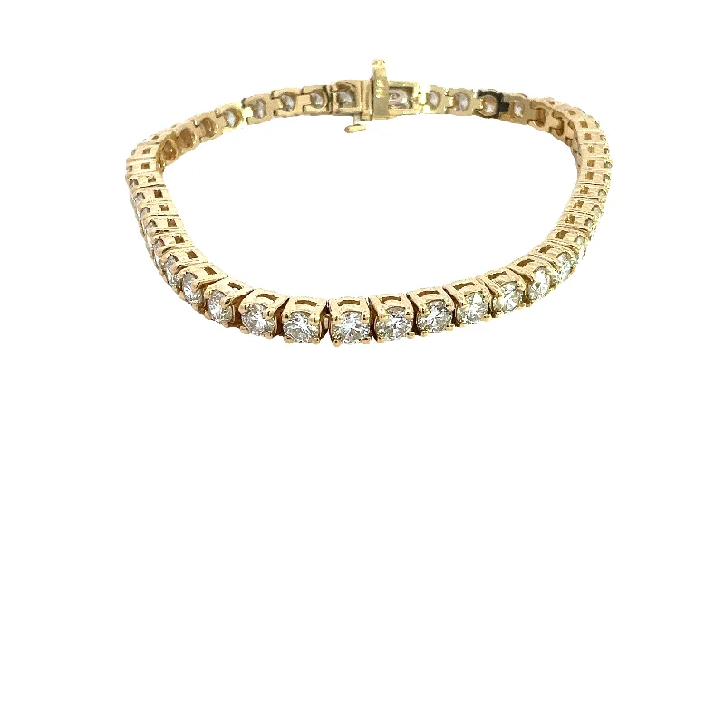 LG ROUND DIAMONDS 8.30CTW TENNIS BRACELET